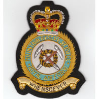 RAF Mountain Rescue Service wire blazer badge